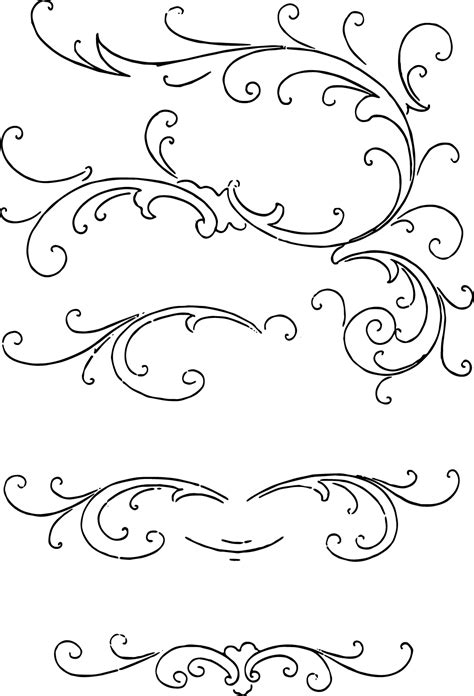 Free Clip Art Calligraphy Ornaments Vector And Images Oh So Nifty
