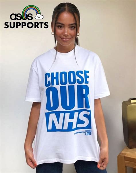Choose Love X Choose Our Nhs Unisex Charity T Shirt Charity T Shirts