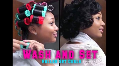 Long layered hairstyles look fantastic even if they are simple. UPDATED: ROLLER SET HAIR TUTORIAL | Wash & Set Your Hair ...