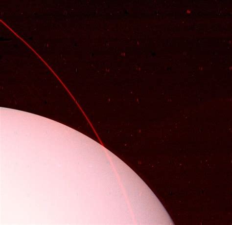 Astronomyblogthe Faint Rings Of Uranus Taken In January 1986 By