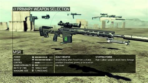 Ghost Recon Future Soldiers Gunsmith Customization Youtube