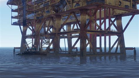 Rust Large Oil Rig Monument Guide Scientist Crates Timers And More