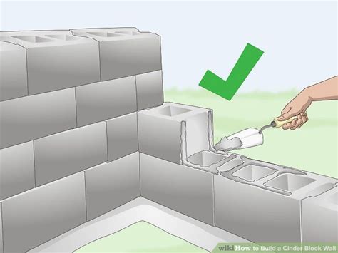 How To Build A Cinder Block Wall Cinder Block Walls Building A