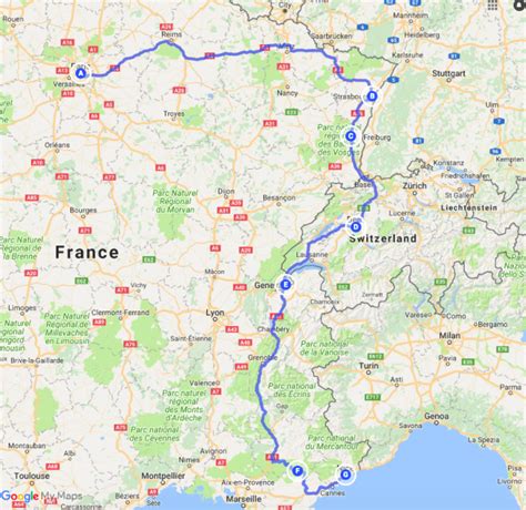 Paris To Nice Road Trip Intrepid Introvert