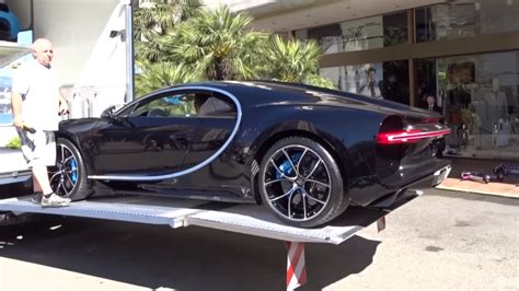 Check Out Bugatti Chiron Unloaded At Monaco Dealer