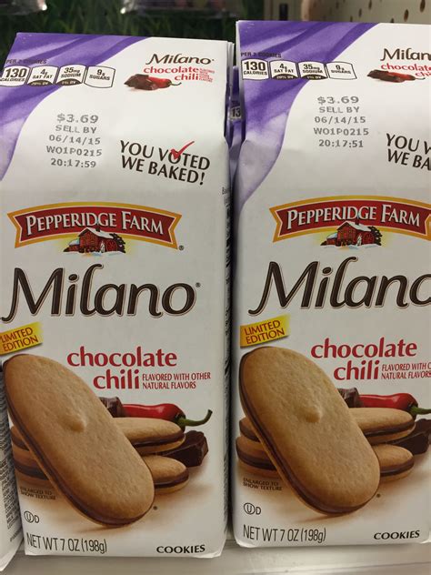 Pepperidge Farm Milano Limited Edition Chocolate Chili Cookies