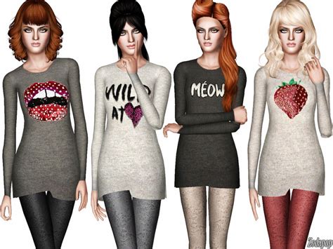 Zodapops Fashion Set 12 Sims 3 Sims 3 Cc Clothes Sims