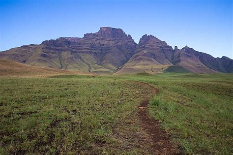 Drakensberg Mountains Worldatlas
