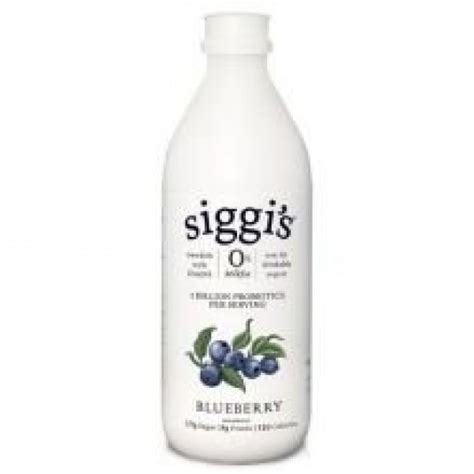Siggis Non Fat Yogurt Probiotic Drink Filmjolk Blueberry