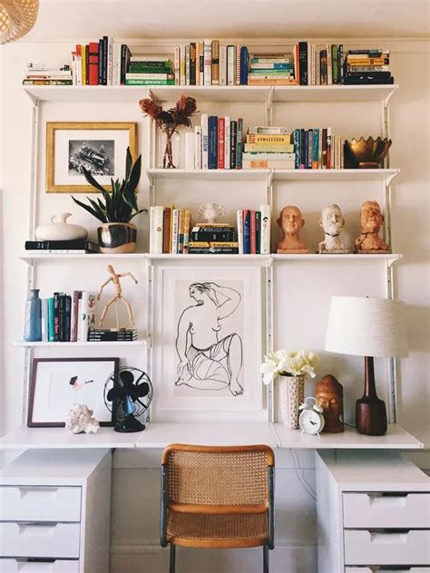 Wall Mounted Bookcase Ikea Bookshelf Style