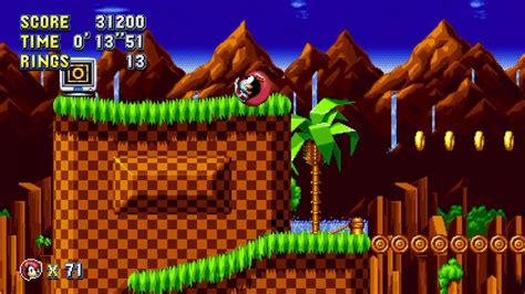 Sonic Mania Green Hill Zone Youtube