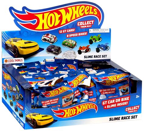 Hot Wheels Slime Race Set Mystery Box 48 Packs Cool Things Toywiz