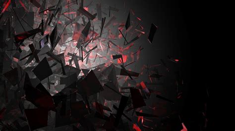 Black And Red Graphic Wallpaper Abstract Digital Art 1080p Wallpaper
