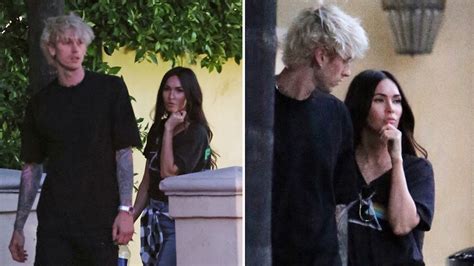 Machine gun kelly discusses having a necklace with megan fox's blood in it. Machine Gun Kelly and Megan Fox Leave MGK's Home All Cozy ...