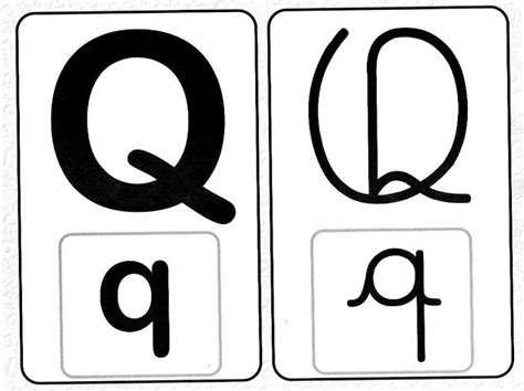 Alfabeto Com Todos Os Tipos De Letras Letra Q — SÓ Escola