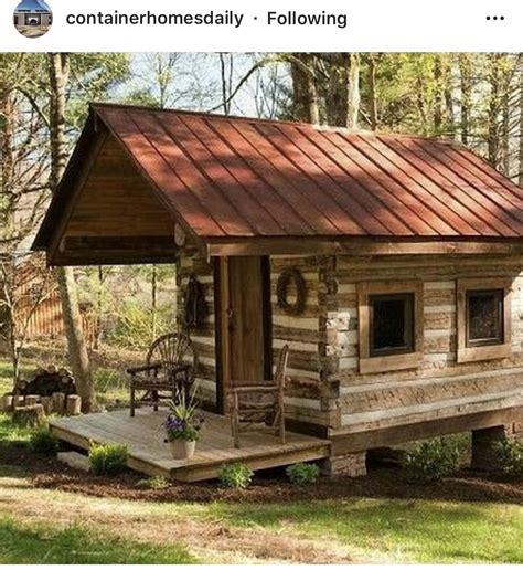 Pin By Monica Brainerd On Micro Bunkie Tiny House Cabin Cabins In