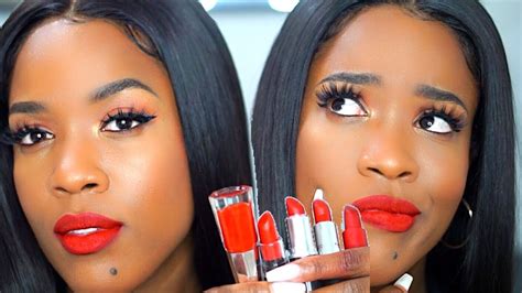 Red Lipstick Colors For Dark Skin Makeupview Co