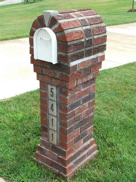 Make Your Post Envious With Brick Mailbox Designs Homesfeed