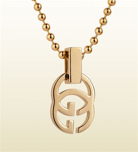 Gucci Gold Running G Necklace In Metallic Lyst