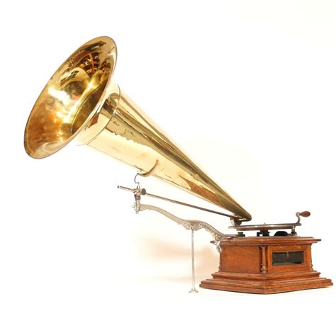 1902 Zonophone Glass-Sided Concert Grand Phonograph - TechnoGallerie