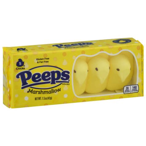 Peeps Candy Marshmallow Chicks Brookshires