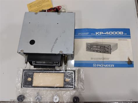 Vintage Pioneer Kp 4000b Car Stereo 70s Audio Other Audio Equipment