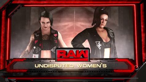 Wwe 2k18 Bayley Bc Vs Ruby Riot 1 Vs 1 Submission Match Undisputed