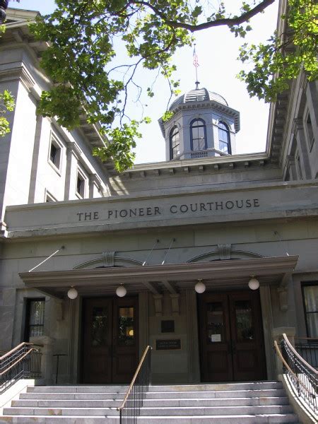 Pioneer Courthouse Also Known As United States Courthouse Custom