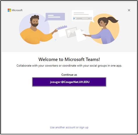 Sign In To Microsoft Teams University Of Houston