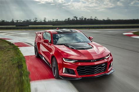 1920x1080px Free Download Hd Wallpaper Red Chevrolet Camaro Zl1