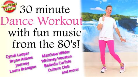 1980s Workout 30 Minute 3000 Step Cardio Workout With Popular And
