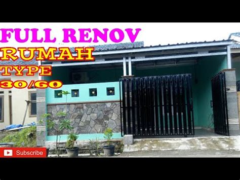 Denah rumah minimalis tipe 36 bisa berbeda dengan denah rumah tipe 36 lainnya tergantung dari lahan dan desain bangunan yang akan dibuat. RENOVASI RUMAH SUBSIDI TYPE 30/60 AGAR TERLIHAT LEBIH LUAS ...