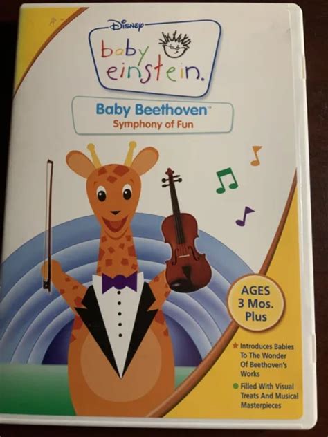 Disney Baby Einstein Baby Beethoven Dvd 2002 105 Picclick
