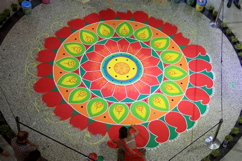 Diwali Theme Rangoli Designs