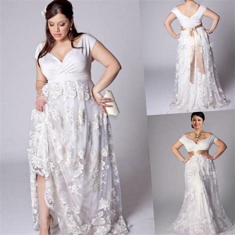 Plus Size Wedding Dresses For The Beach Pluslookeu Collection