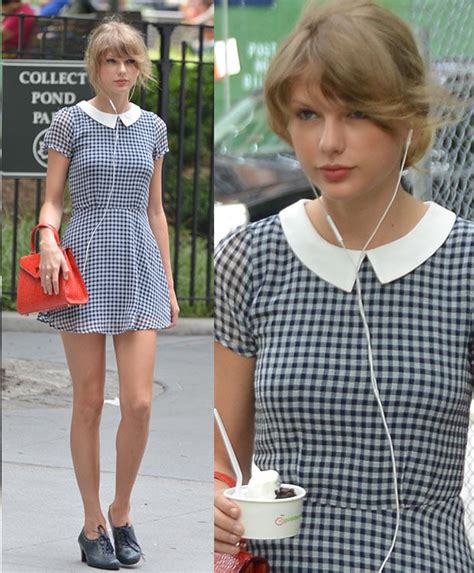 Taylor Swifts Obsession With Heeled Oxford Shoes Continues