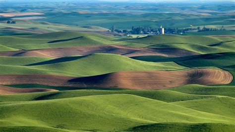 Palouse Hills Of Washington State Where Toys Was Filmed