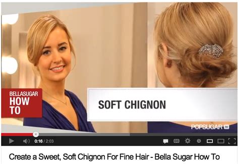 Chignon How To 10 Best Video Tutorials On Youtube Stylecaster