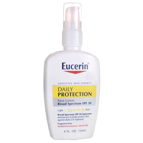 Eucerin Daily Protection Moisturizing Face Lotion Spf 30 4 Fl Oz Lotion