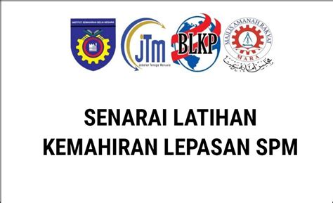 Savesave kursus sijil kemahiran malaysia (skm) for later. Senarai Latihan Kemahiran Lepasan Spm