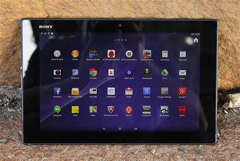 Sony Xperia Z2 Tablet Review A Top Tier Slate With A Familiar Face