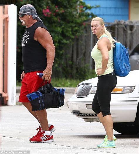 Hulk Hogan Hits The Gym With Wife Jennifer Mcdaniel After Being Fired