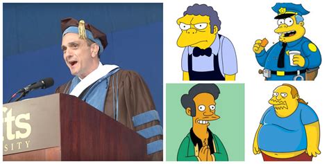 The Simpsons Star Hank Azaria Gives Graduation Speech Using Characters Voices Uk