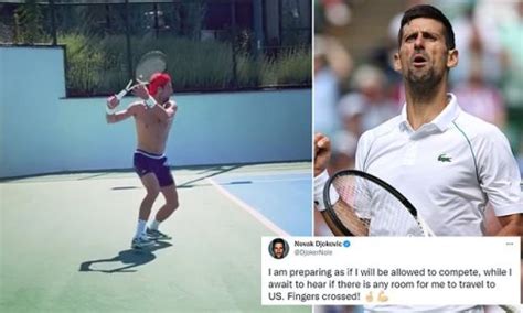 Unvaccinated Novak Djokovic Still Hopes To Play At The Us Open Next