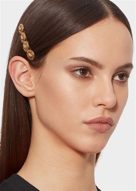 Versace Right Medusa Tribute Hair Pin For Women Us Online Store In