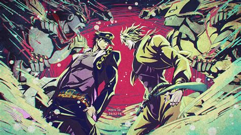 Dio Vs Jotaro Wallpapers Wallpaper Cave