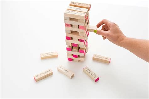 Spice Up Your Valentines Day With Diy Date Night Jenga Day Date