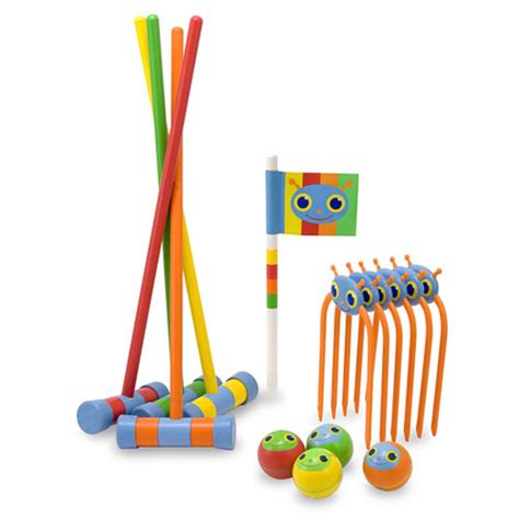 Melissa And Doug Sunny Patch Happy Giddy Croquet Set Is Ideal Summer Toy