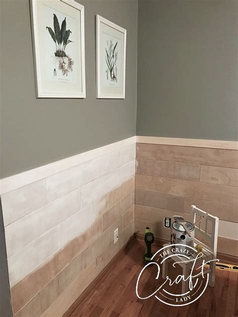 How to install a chair rail. My Faux Shiplap Chair Rail and Farmhouse Dining Room ...