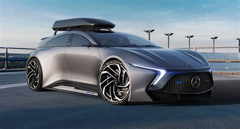 Mercedes Benz Eqr Concept Would Make For A Sleek Electric Estate
